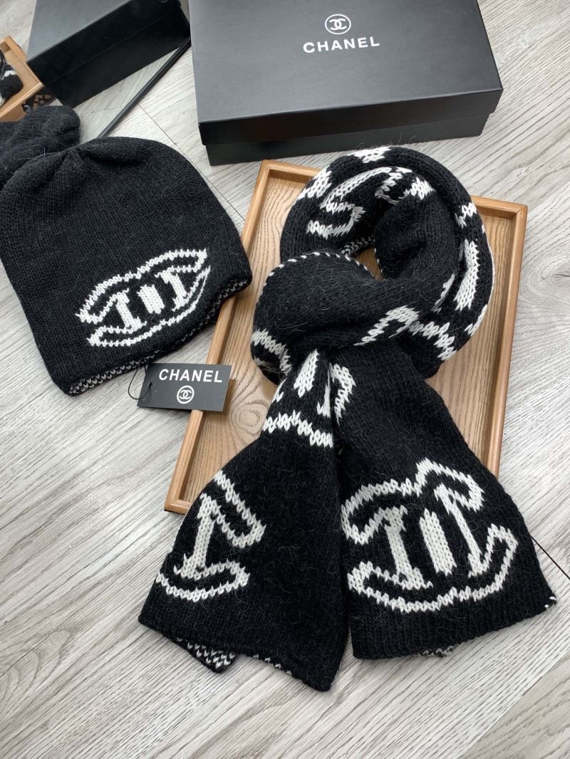 Chanel Caps Scarfs